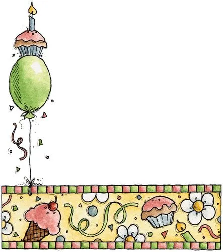 Cumpleaños feliz bordes - Imagui