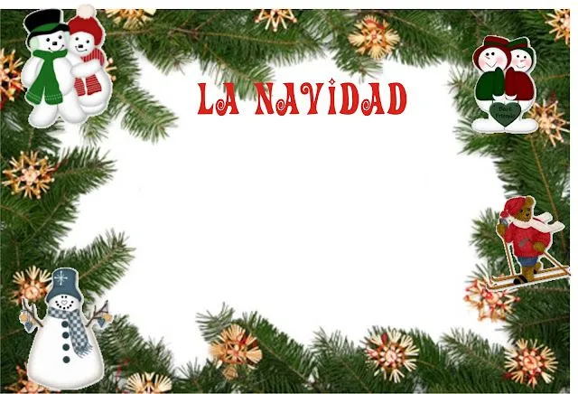 BORDERS FOR KID: DISEÑO GRAFICO SIGNIFICADO DE LA NAVIDAD