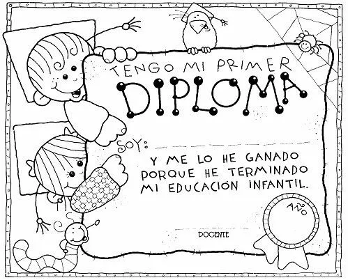 Compartiendo Ideas: bordes y diplomas