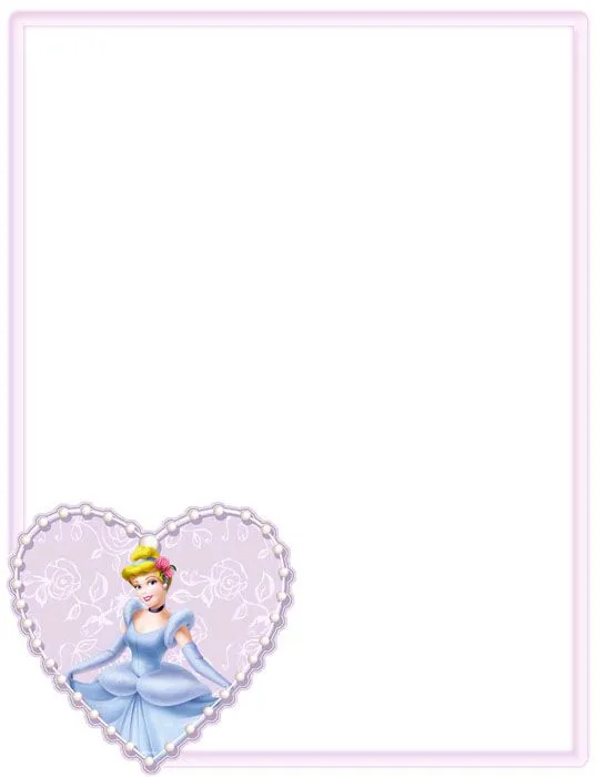 Bordes para fotos de princesas Disney - Imagui