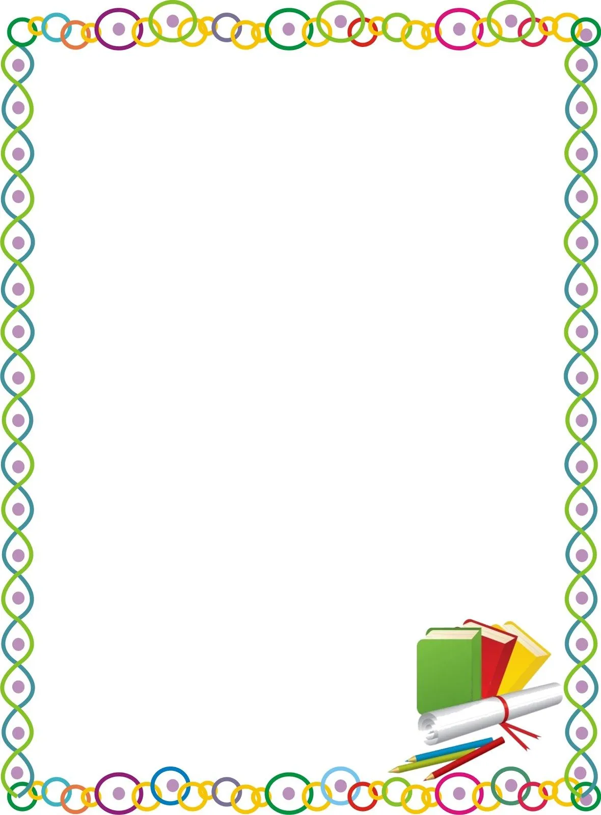 bordes decorativos para niños | BORDES Y MARCOS | Pinterest | Palabras