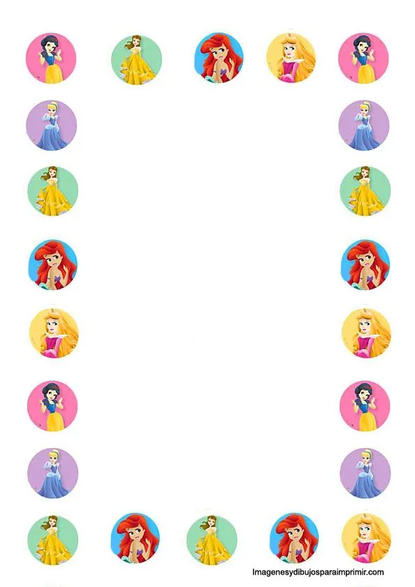 printable paper disney princesses-Images and pictures to print