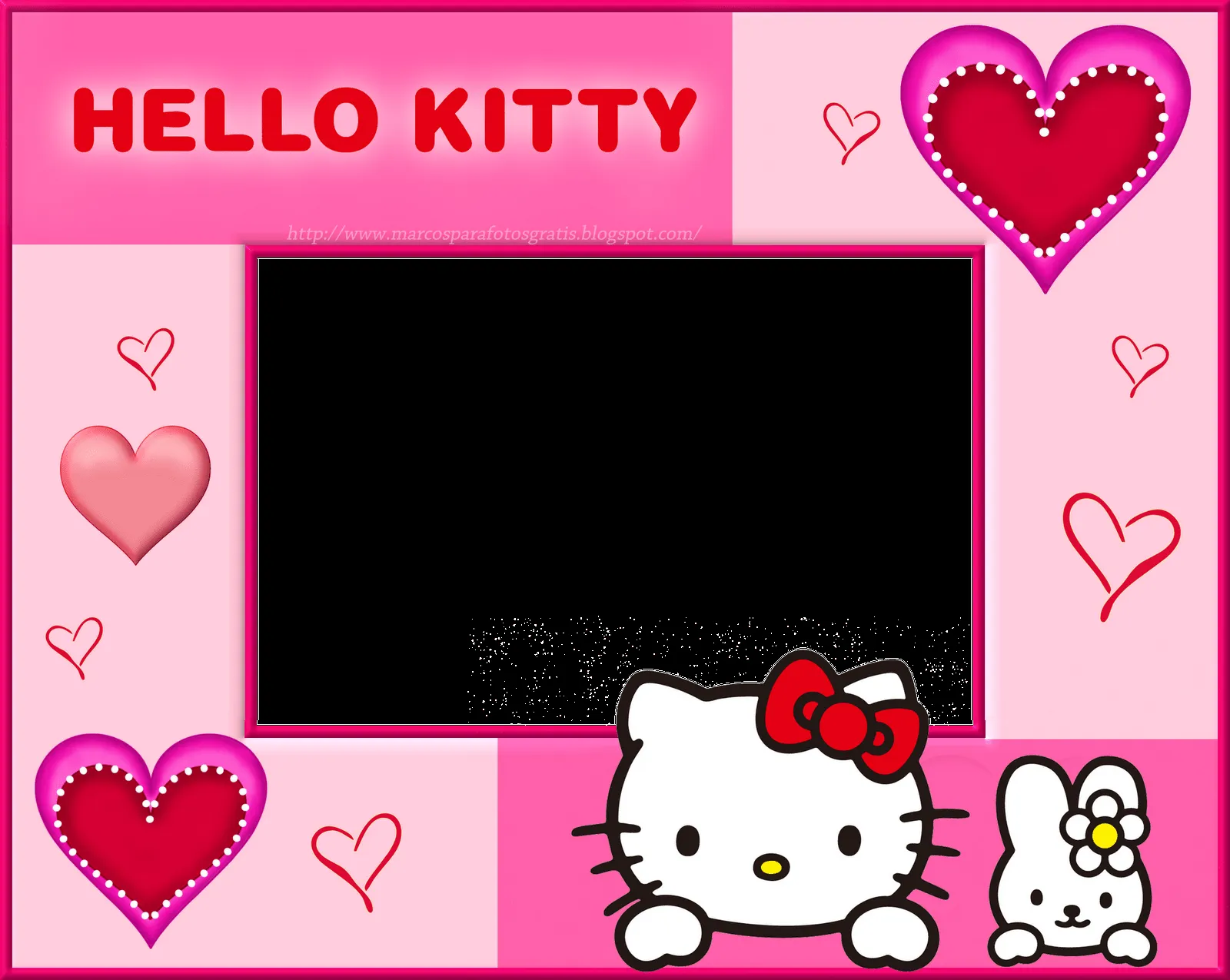 Tarjetas de cumpleaños para imprimir de Hello Kitty gratis - Imagui