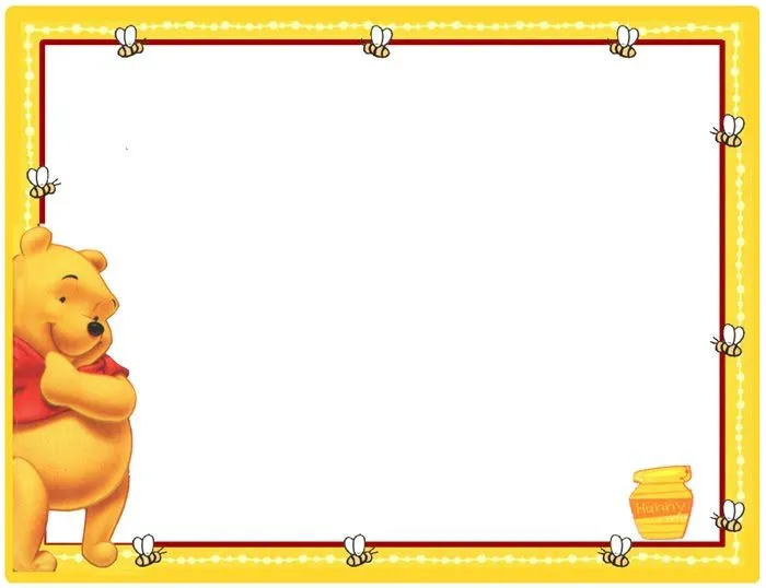 Bordes de Winnie Pooh baby - Imagui