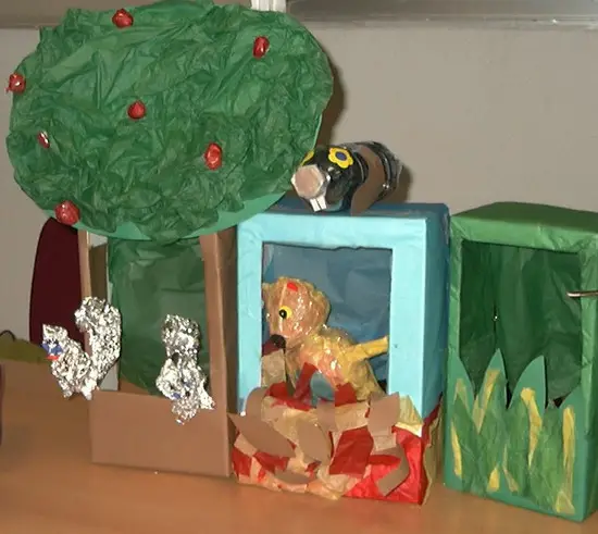 Bosque Infantil para Títeres hecho con Material Reciclado ...
