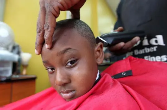 Boston school children get free haircuts - The Boston Globe