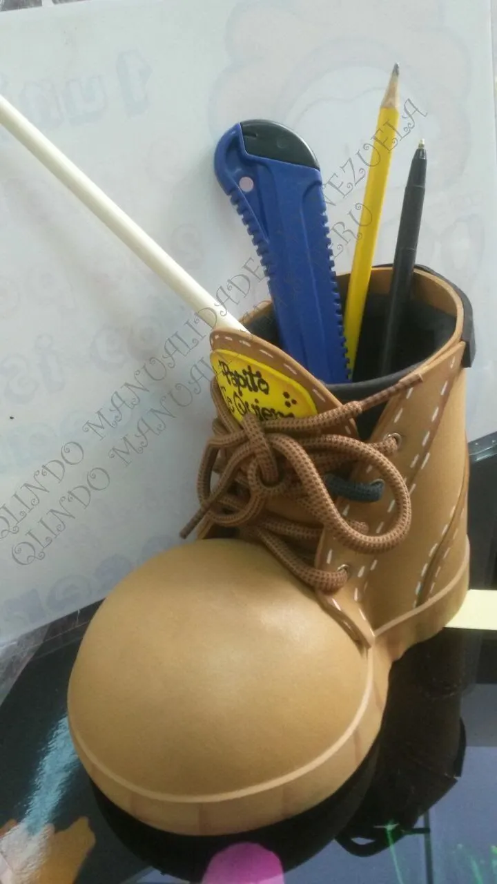 Bota Minero "Portalapices"