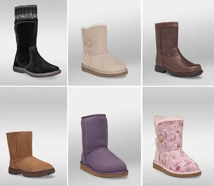 Botas para niños UGG Australia, calzado cómodo y calentido para el ...