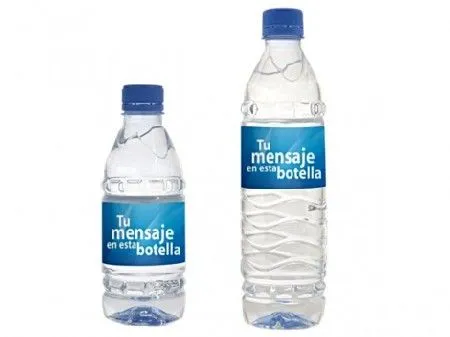 Botella de agua personalizada - Regalos originales