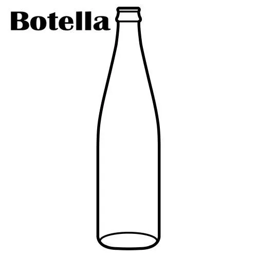 Dibujo de BOTELLA - Imagui