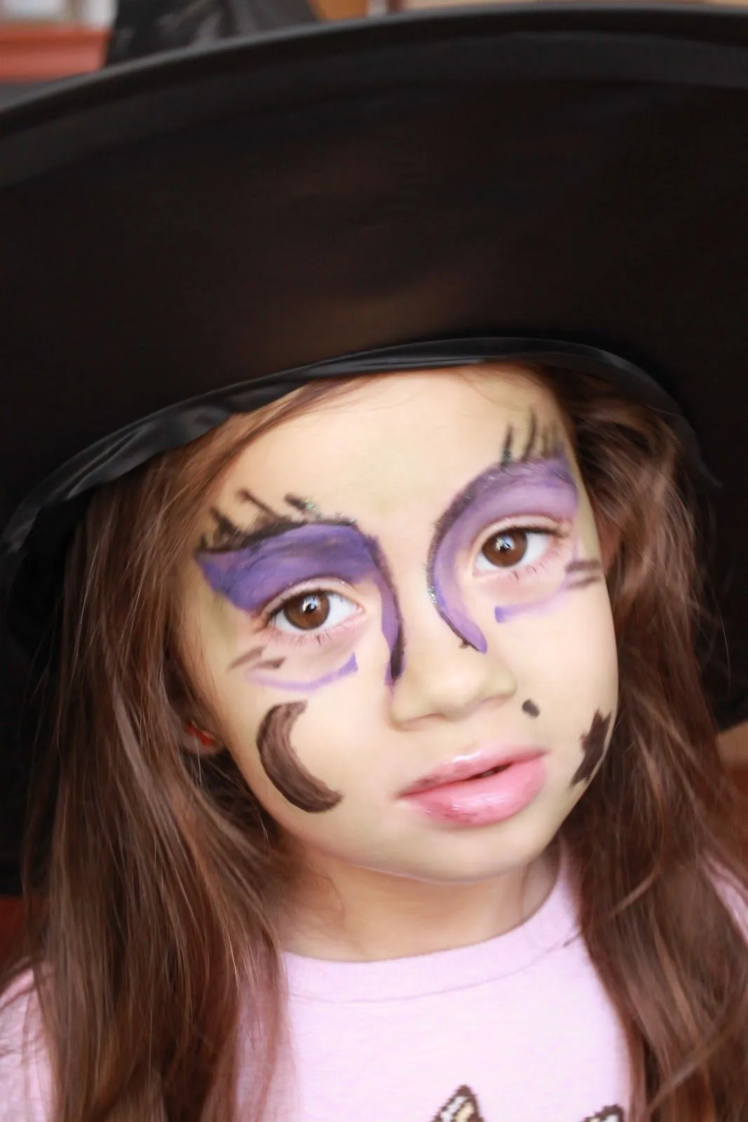 Boulevard Pink: Ideas Halloween- Maquillaje para niños - Bruja avería