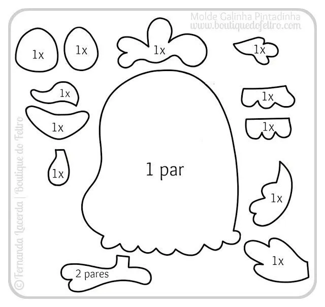 Boutique do Feltro | Feltro | Pinterest