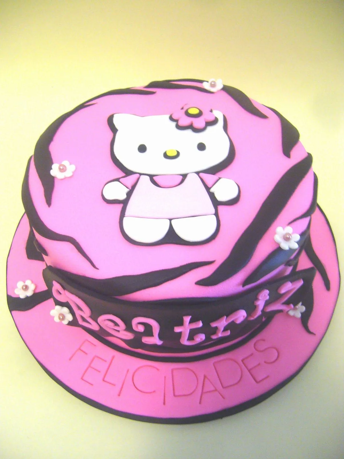 La boutique de las tartas - Cake Design: Tarta Hello Kitty animal ...