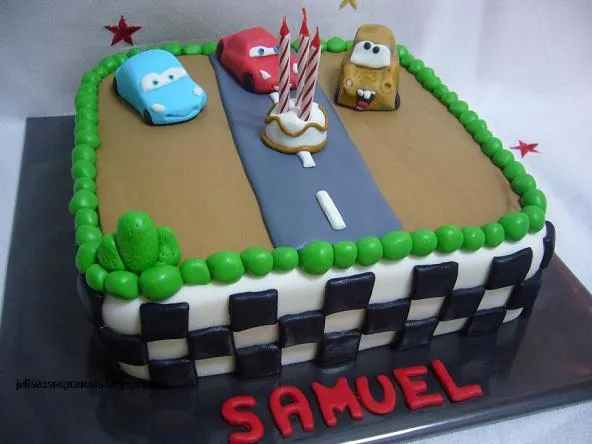 La boutique de las tartas - Cake Design: Tarta Cars - Rayo McQueen