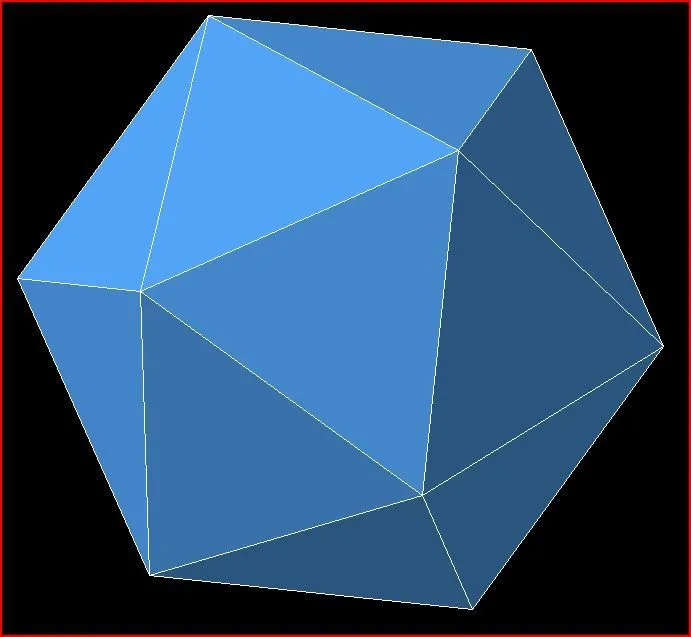 Bóveda-geodésica.SergioRaúl.N1M: Información de icosaedro y dodecaedro