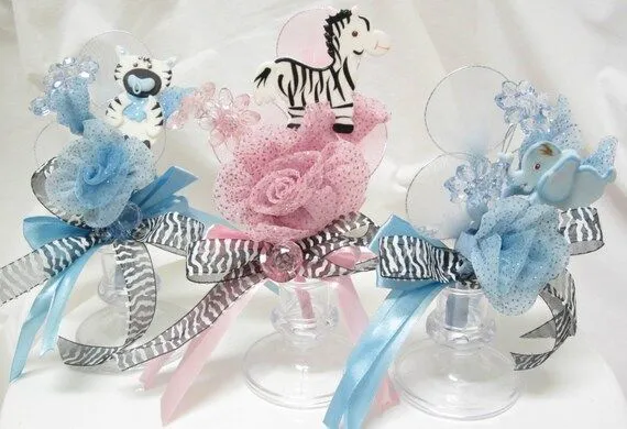 Boy Girl Safari Baby Shower Corsage Mom to Be by onlinebabyshower