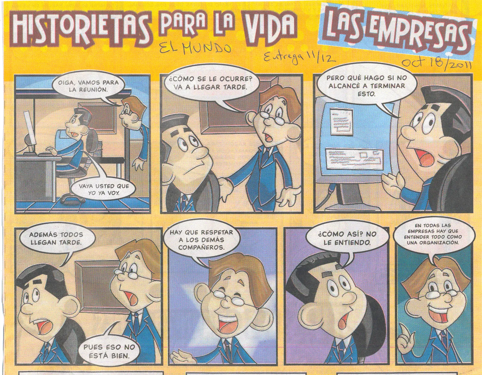 BPO Marketing: Historietas para la vida. | Más yo ...