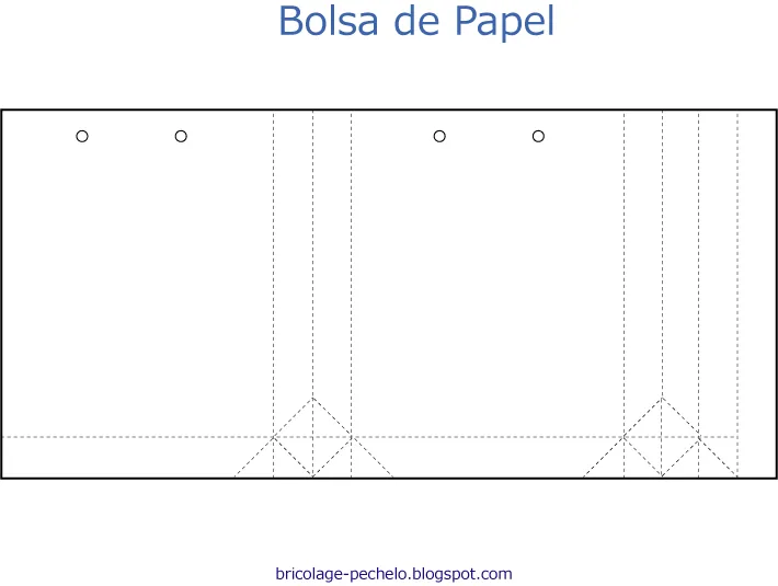 Bricolages Pechelo: Bolsa de papel