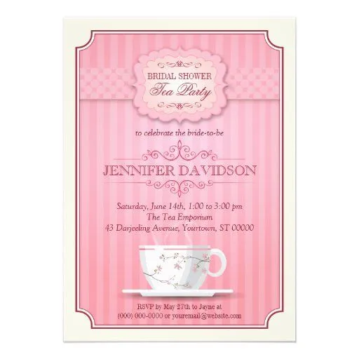 Bridal Shower Invitaciones para cualquier evento, Bridal Shower ...