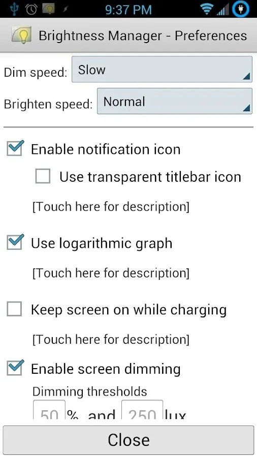 Brightness Manager ★ ROOT – Android-Apps auf Google Play