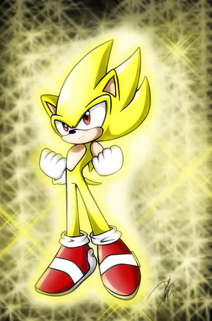 Brillo De Super Sonic by superxel90 on DeviantArt