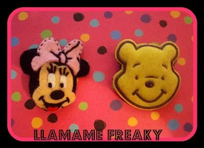 Broche fieltro Minie - Disney