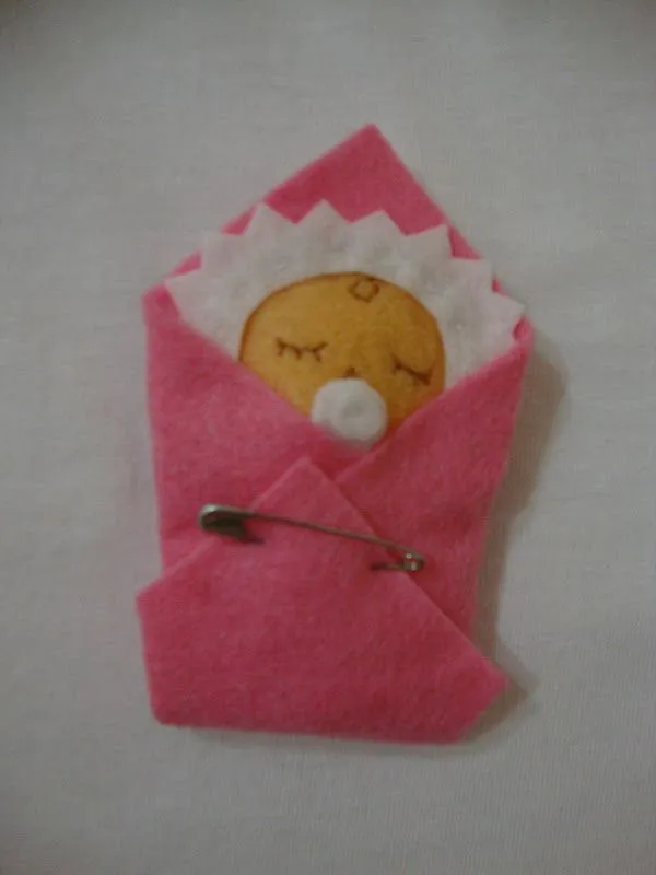 Broches para baby shower - Imagui