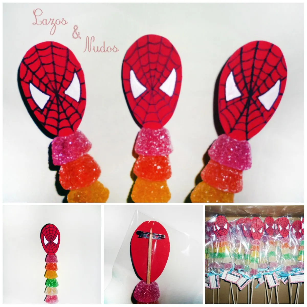 brocheta de gominolas | Lazos & Nudos