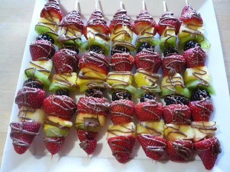 Brochetas de frutas | Handspire