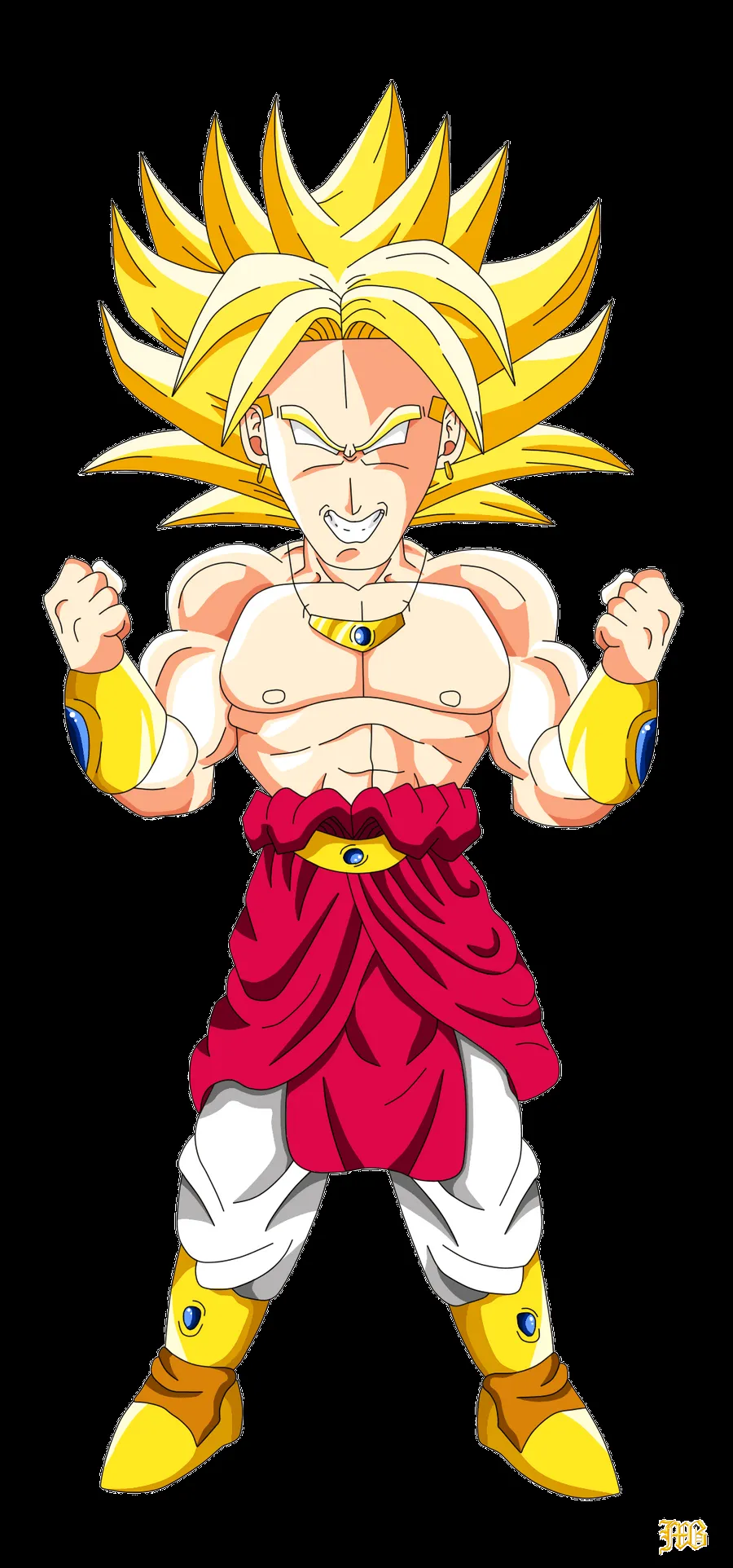 Broly chibi by MarcBruil on DeviantArt