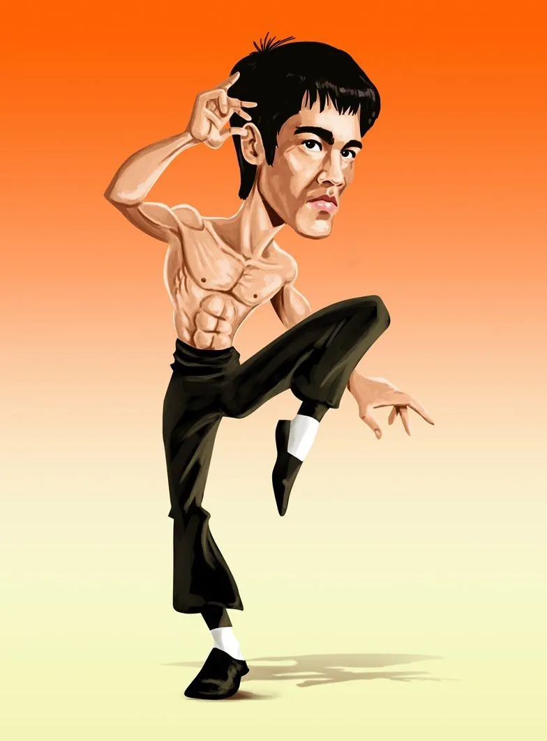 Bruce lee | EL BLOG DE BRUCE LEE.: CARICATURAS DE BRUCE LEE ...