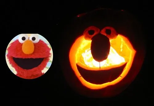 Bryan and Andrew: Pumpkin carving 2007