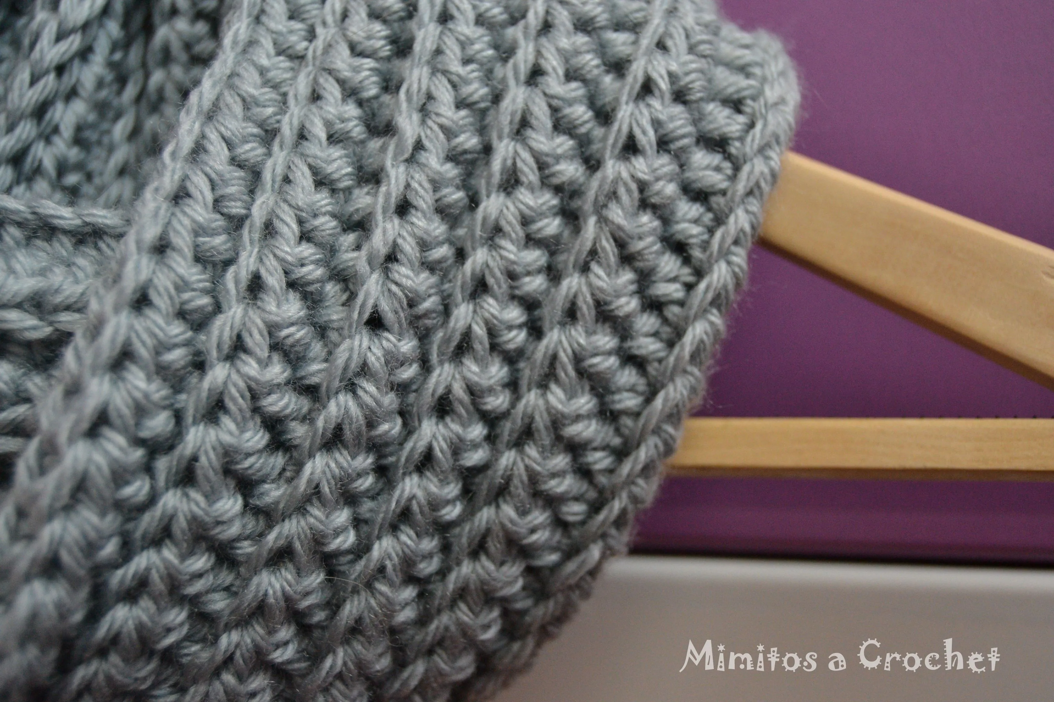 Bufanda Circular a Crochet | Mimitos a Crochet