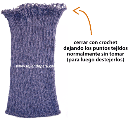 Bufanda mágica tubular (Magic scarf) - Tejiendo Perú...