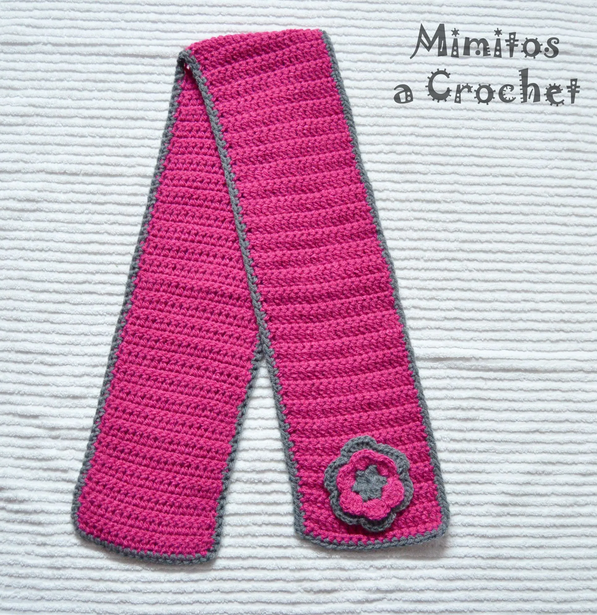 Bufanda para Niñ@s a Crochet | Mimitos a Crochet