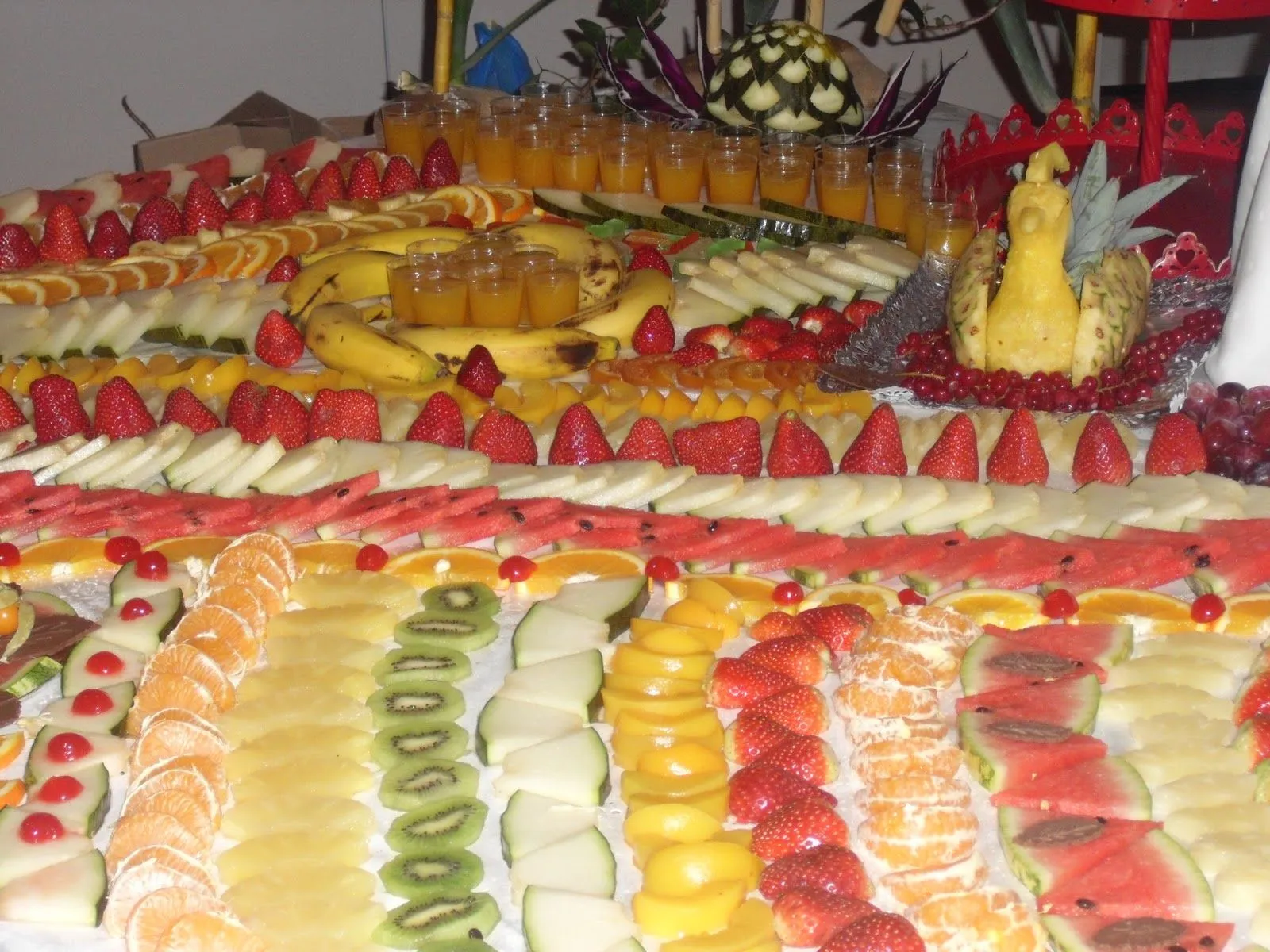 Buffet de ana: MESAS DE FRUTA