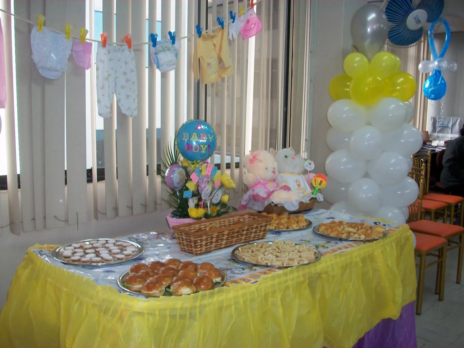 Buffet para baby shower - Imagui