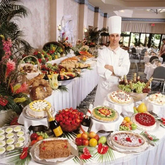 Buffet para la boda o plato servido a la mesa?