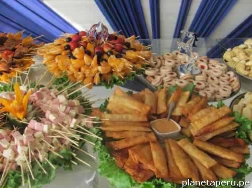 Buffet Mesa De Bocaditos Para Quinceaños A S/. 1500 Soles en San ...