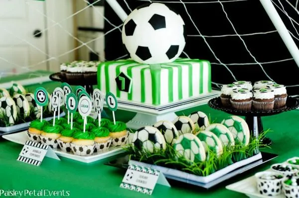 Buffet de postres : Fútbol - Paperblog