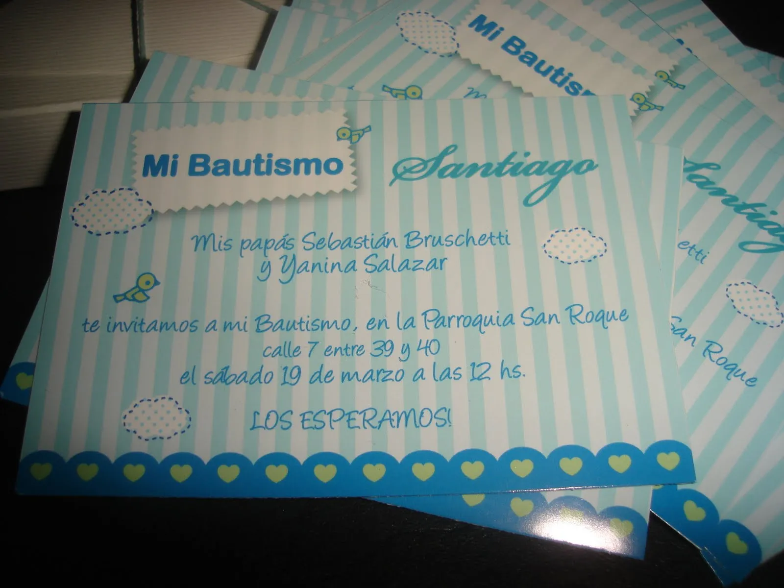  ... Buffone | ffont Estudio de Diseño ::.: Invitaciones de Bautismo