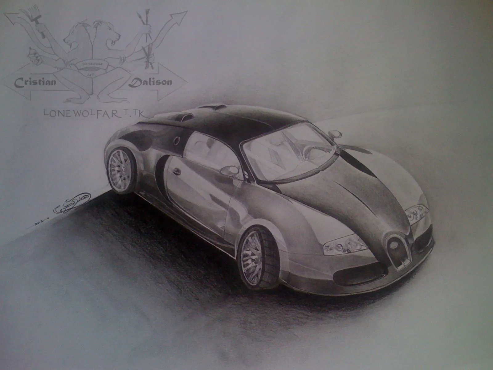 Bugatti Veyron by Criswolf01 on DeviantArt