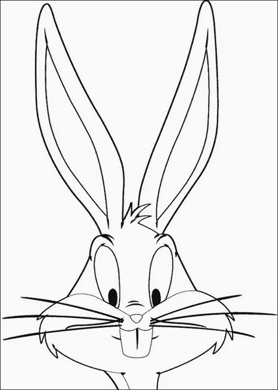 Bugs Bunny coloring page