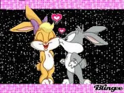 BUGS BUNNY Y LOLA BUNNY