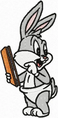 Bugs Bunny machine embroidery design