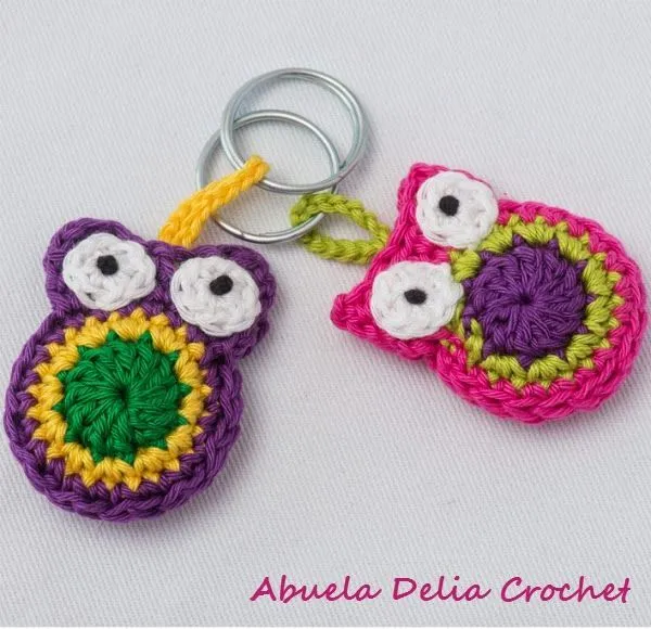 Buho en Crochet para Llaveros o Souvenirs | crochet | Pinterest ...