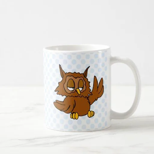 Búho de Olaf Tazas De Café | Zazzle