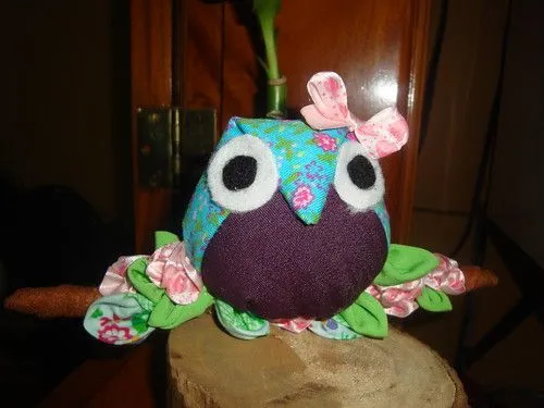 Buho en tela | Flickr - Photo Sharing!