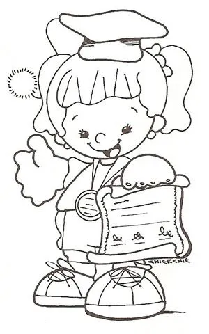 Buhos de graduación para colorear - Imagui