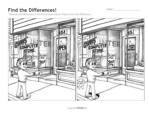 Encontrar las diferencias dificiles - Imagui